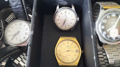 TK 4 x vintage voor 40 ,- junghans bucherer mortix haviro