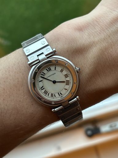 Cartier Santos 8192 33 millimeter €1500