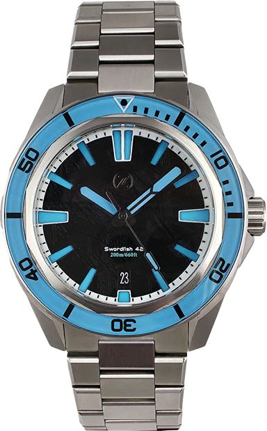 Zelos Swordfish 42mm Meteorite Custom
