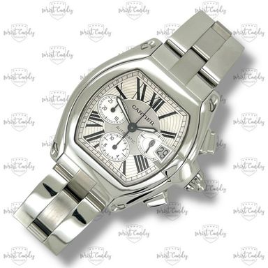Cartier Roadster XL Chronograph • 2010 • service 11/2025 • topstaat