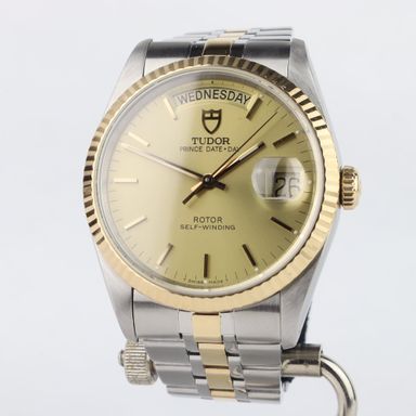 Tudor Date + Day 76213 | Box & Papers | 2002