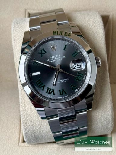 Rolex Datejust Wimbledon 41 ref 126300 DR01337