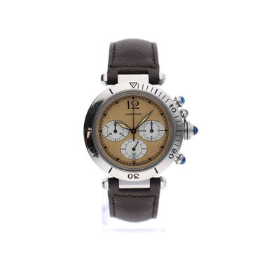 Cartier Pasha Chronograph 1050 / W31004H3; Unisex Watch