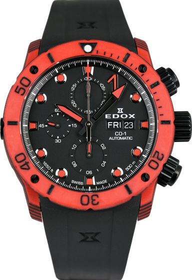 Edox Chronoffshore-1 Carbon Chronograph Automatic 01125 CLNRN NINRO