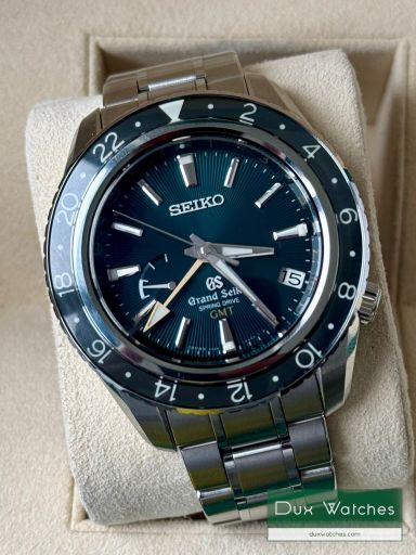 Grand Seiko spring drive GMT ref SBGE021 DR01291