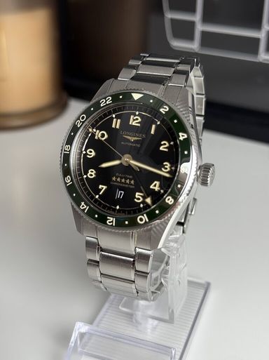 Longines Spirit Zulu Time - True GMT - 🟢 €2100,-