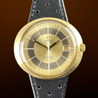 Omega Genève Dynamic Automatic Gold Plated 166.039 - 41mm - 1972