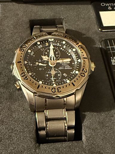 Zeldzame titanium Seiko Sld 005 te koop.€500