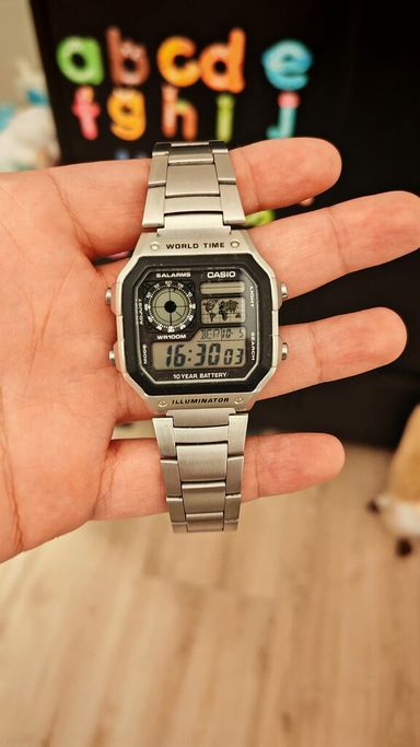 Casio Collection Men AE-1200WHD-1AVEF Heren Horloge - 42 mm