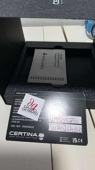 Certina ds-x gmt 41.2mm