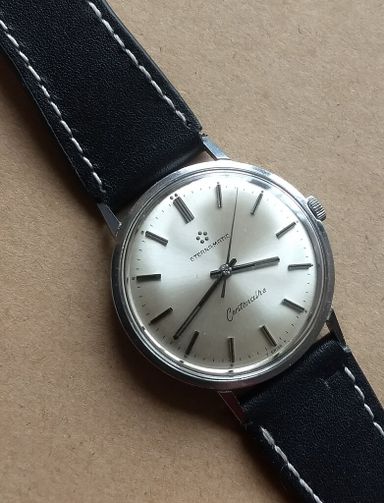 Klassieke stalen Eterna Centenaire