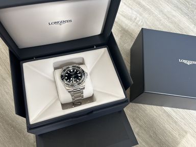 Longines Hydroconquest 39mm black