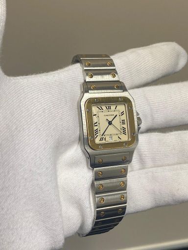 TK Cartier Santos Galbée 1566