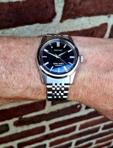 TK: King Seiko zwart SDKS005 / SPB283J1
