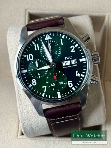 IWC pilot’s watch chrono ref IW388103 DR01376