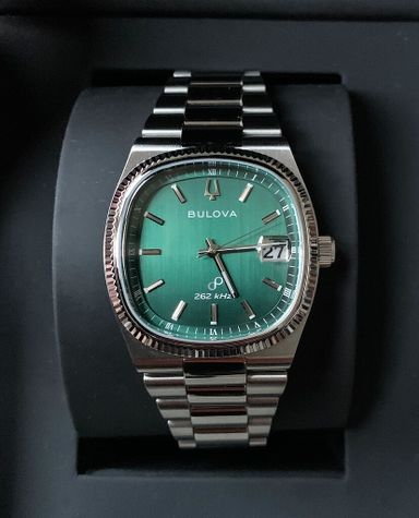 Bulova Super Seville groene dial - nieuwstaat