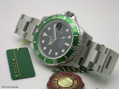 ROLEX SUBMARINER 16610LV 2010 RANDOM SERIALNUMBER 