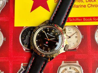 GERESERVEERD: Vostok (Bocktok) Komandirskie TiN