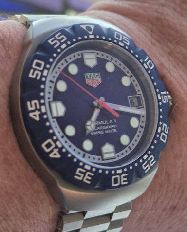 Tag heuer formula one solargraph