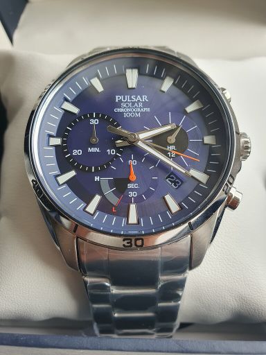 TK Pulsar Solar Chronograph