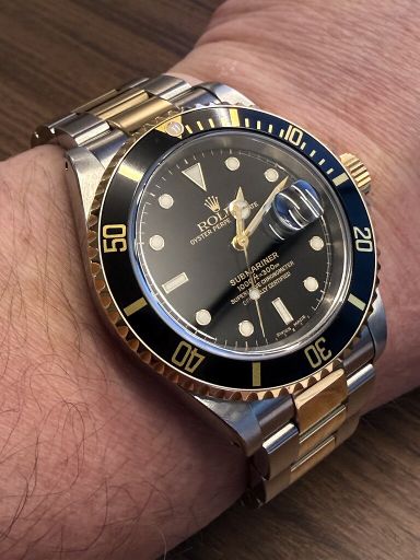 Rolex Submariner 16613LN - Staal / Goud