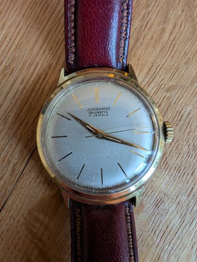 Te Koop: Junghans Trilastic 17 jewels