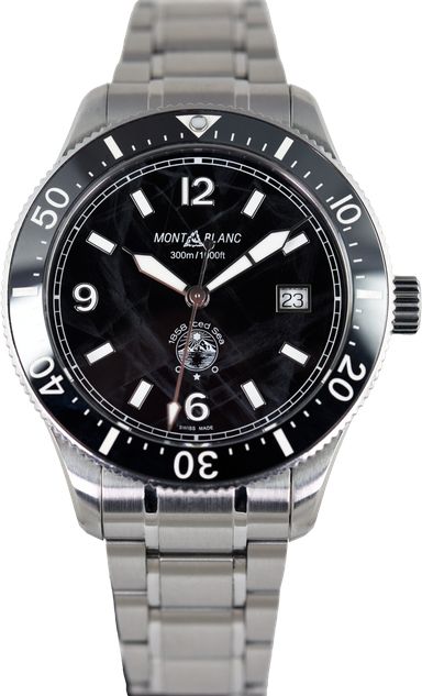 Montblanc 1858 Iced Sea Automatic Date 129371