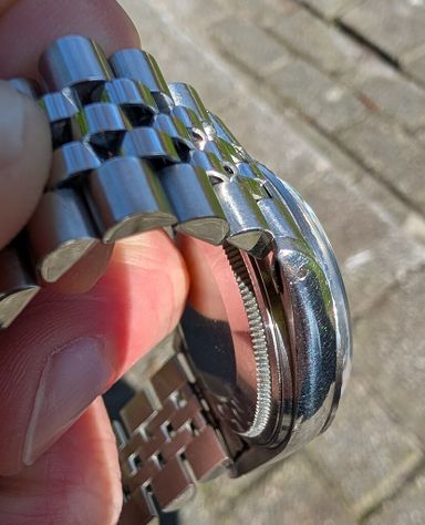 TK: Rolex Datejust 16030 | jubilee plaat |1986 | Tempus service