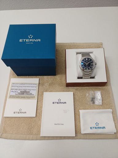 Gereserveerd: Eterna Royal Kontiki Manufacture GMT