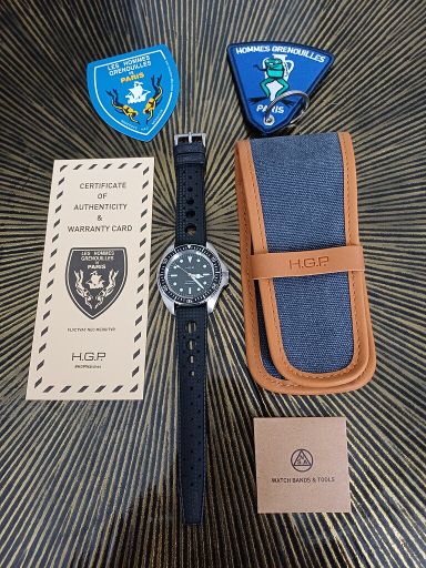 HGP Mecaquartz 200M diver