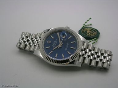 ROLEX DATEJUST 41 126334 2026 BLUE DIAL