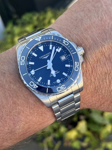 Longines HydroConquest GMT 41mm blauw 2025