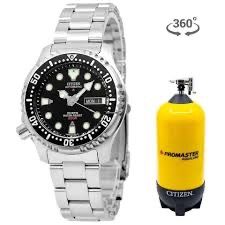 Citizen Promaster NY0040-50E (op staal, jubilee en oranje rubber)