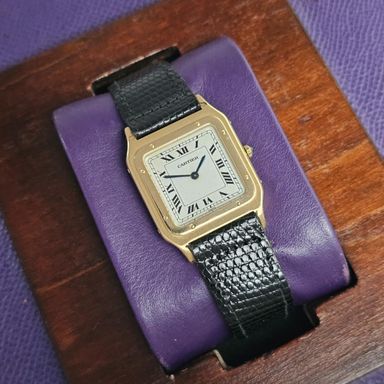 Cartier Santos Dumont Extra Plate 96054