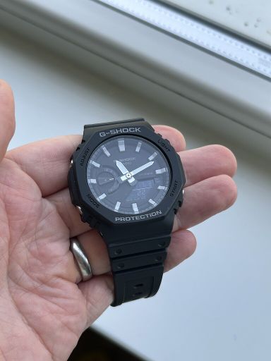 Casio GA-2100 - zwarte Casioak 👌