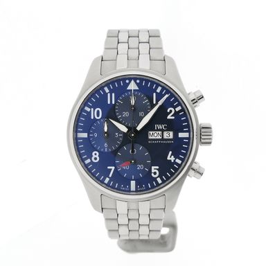 IWC Pilot's Chronograph IW388102; Automatisch heren horloge