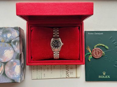 Rolex Lady-Datejust 26mm - Diamonds - Full Set (2003)