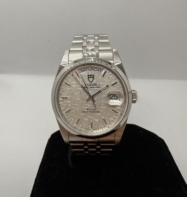 Tudor Prince Date + Day 76200 Mosaic dial full set