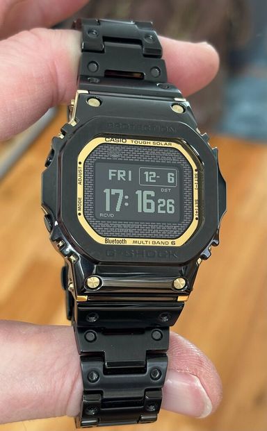 Casio G-Shock GMW-BZ5000BD-1ER MIP display - zwarte uitvoering