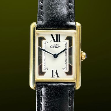 Vintage Cartier Tank Vermeil Tri-Colour LM Men Large 590005 - 23,5mm - 1990s