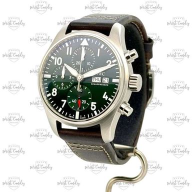IWC Pilot’s Watch Chronograph green • 2022 • topstaat