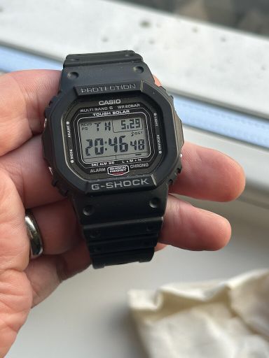 TK: Casio g-shock GW-5000U-1ER - über-square zomerknaller