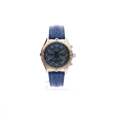 Breitling Chrono Cockpit D30012; Vintage chronograaf horloge