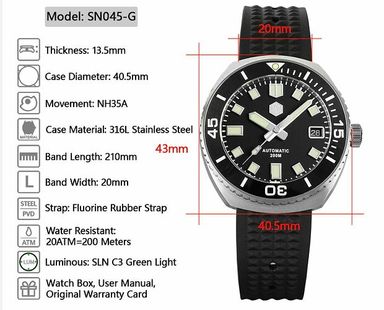 San Martin horloge 100,-