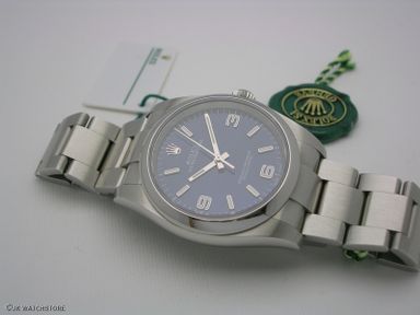 ROLEX OYSTERPERPETUAL 36MM BLUE DIAL 2019