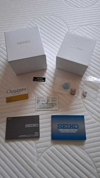 Seiko SPB143J1 (de originele zonder lume op de 3 uur)