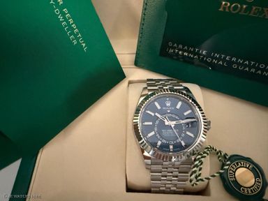 ROLEX SKYDWELLER 336934 2025 BLUE DIAL