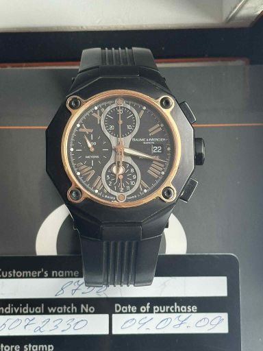 TK/TR: Baume & Mercier Rivieira XXL PvD rose gold
