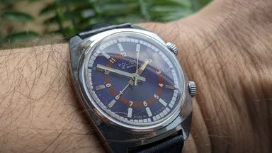 TK: Vintage USSR Poljot 2612 met alarmfunctie