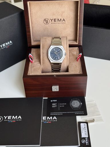 Yema Wristmaster Slim - CMM.20 Microrotor - full set - 99% als nieuw